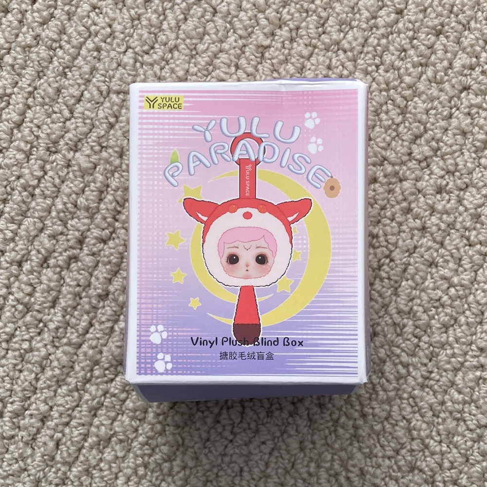 NEW Yulu Space Yulu Paradise Blind Box Vinyl Plush Pendant Toy Kids Plush NIB